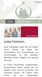 Mobile Screenshot of praxiskirstein.de